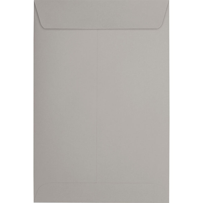 JAM Paper 6 x 9 Open End Envelopes, 28lb, Gray Kraft, 50 Pack (46259-50)