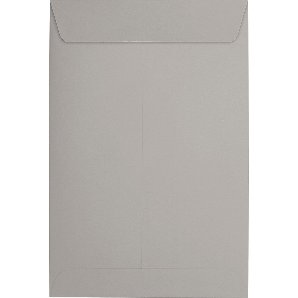 JAM Paper 6 x 9 Open End Envelopes, 28lb, Gray Kraft, 250 Pack (1644-GK-250)