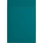 JAM Paper 6 x 9 Open End Envelopes ,Teal Blue , 50 Pack, Teal Blue (EX1644-25-50)