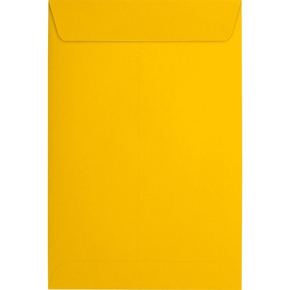JAM Paper 6 x 9 Open End Envelopes, Sunflower, 500/Pack (EX1644-12-500)