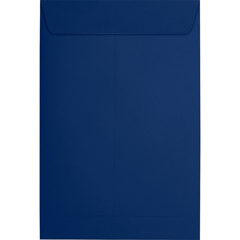 JAM Paper 6 x 9 Open End Envelopes ,Navy , 50 Pack, Dark Blue (LUX-1644-103-50)