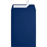 JAM Paper 6 x 9 Open End Envelopes ,Navy , 50 Pack, Dark Blue (LUX-1644-103-50)