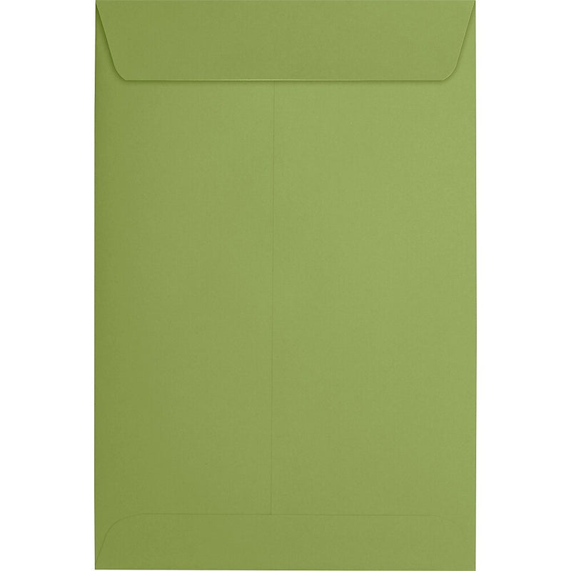 JAM Paper 6 x 9 Open End Envelopes, Avocado, 500/Pack (EX1644-27-500)