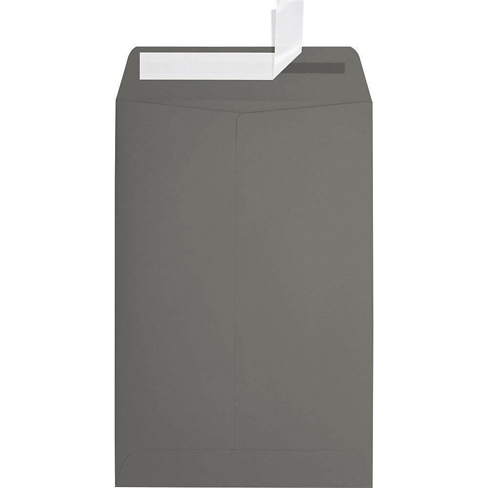 JAM Paper 6 x 9 Open End Envelopes, Smoke, 500/Pack (EX1644-22-500)