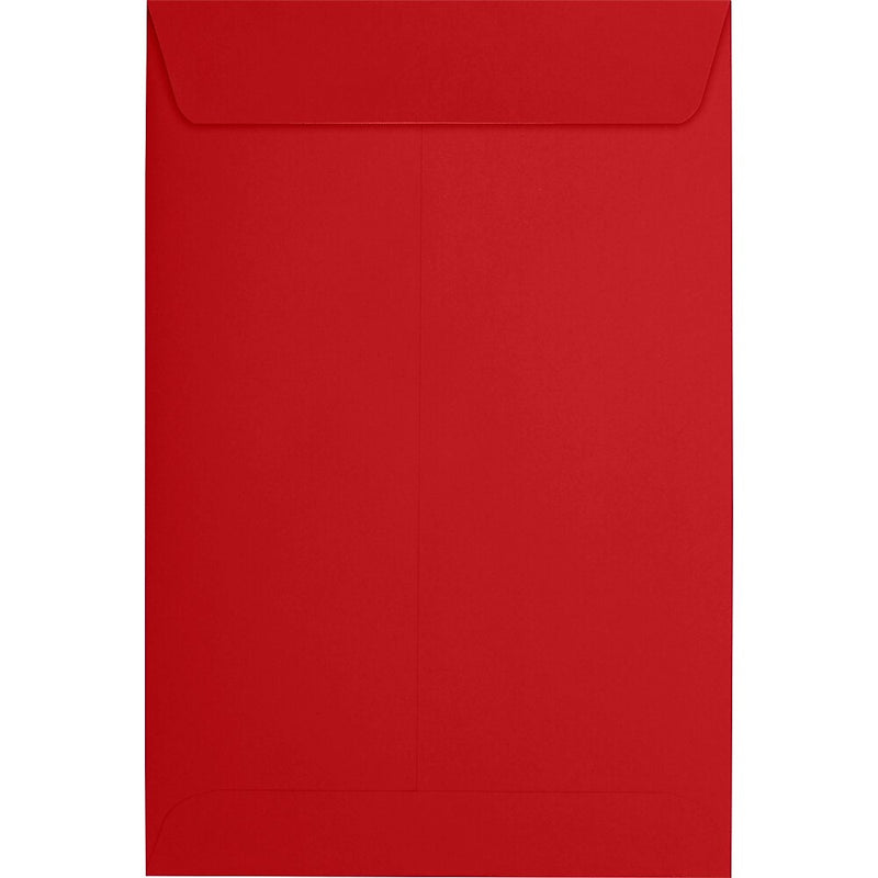 JAM Paper 6 x 9 Open End Envelopes ,Ruby Red , 50 Pack, Red (EX1644-18-50)