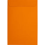 JAM Paper 6 x 9 Open End Envelopes, Peel & Press, Mandarin Orange, 500/Pack (EX1644-11-500)