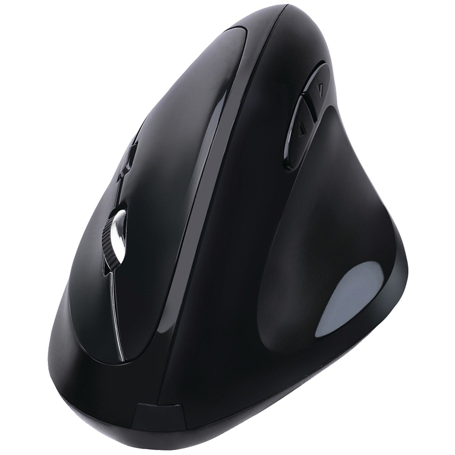 Adesso iMouse E30 Wireless Ergonomic Vertical Optical USB Mouse, Black