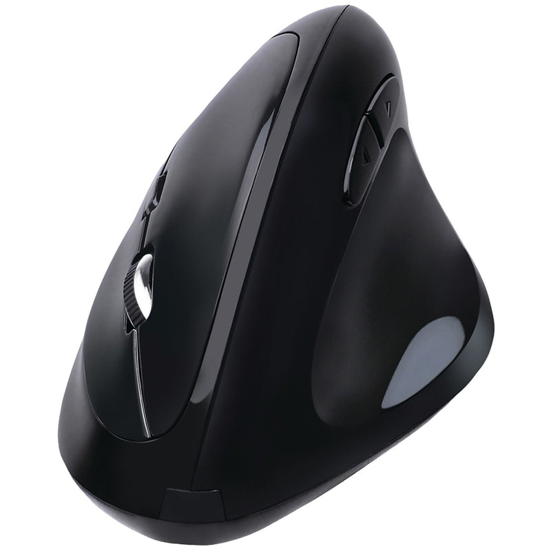 Adesso iMouse E30 Wireless Ergonomic Vertical Optical USB Mouse, Black