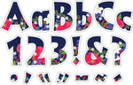 Barker Creek Petals & Prickles  4" Letters and Numbers, Multicolored, 765/Pack (4318)