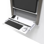 Ergotron CareFit Adjustable Mounts, Up to 27" Monitor, White (61-367-030)