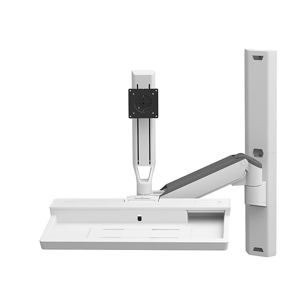 Ergotron CareFit Combo Adjustable Monitor Mount, Up to 27" Monitor, White (45618251)