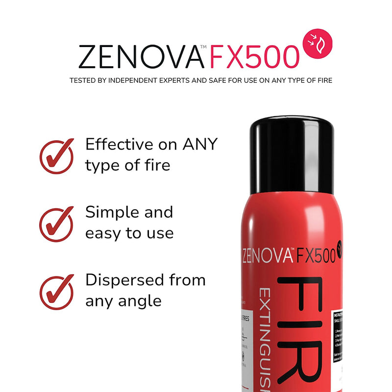 Zenova Foam Fire Extinguisher, Class AB (FX500)