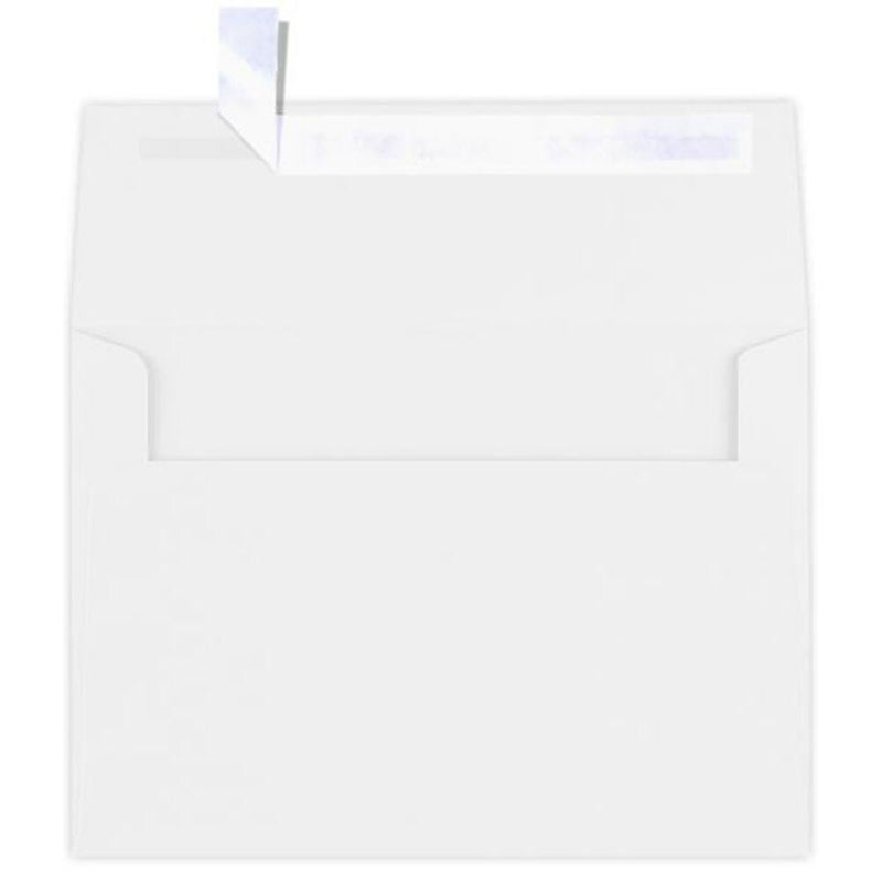 JAM Paper A7 Self Seal Invitation Envelopes, 5 1/4" x 7 1/4", Bright White, 1000/Pack (FE4580-05-1M)