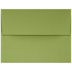 JAM Paper A4 Self Seal Invitation Envelopes, 4 1/4" x 6 1/4", Avocado Green, 500/Pack (4872-27-500)