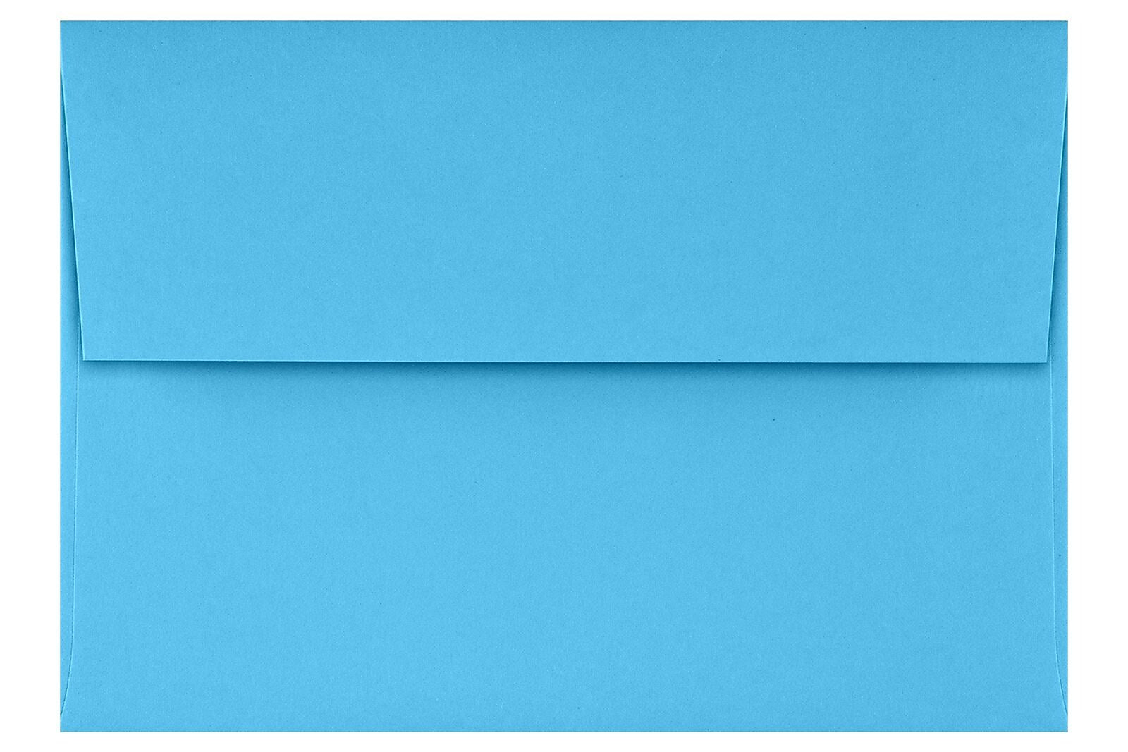 JAM Paper A1 Self Seal Envelopes, 3 5/8" x 5 1/8", Bright Blue, 50/Pack (4865-13-50)