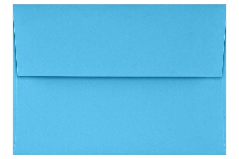 JAM Paper A1 Self Seal Envelopes, 3 5/8" x 5 1/8", Bright Blue, 50/Pack (4865-13-50)