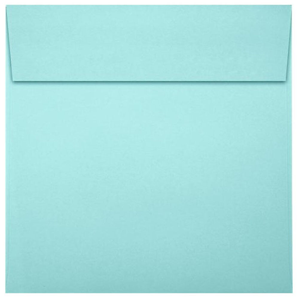 JAM Paper Self Seal Invitation Envelopes, 5 1/4" x 5 1/4", Seafoam Green, 250/Pack (8510-113-250)