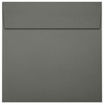 JAM Paper Self Seal Invitation Envelopes, 5 1/4" x 5 1/4", Smoke Gray, 50/Pack (8510-22-50)