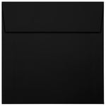 JAM Paper Self Seal Invitation Envelopes, 5 1/4" x 5 1/4", Black Linen, 500/Pack (8510-BLI-500)