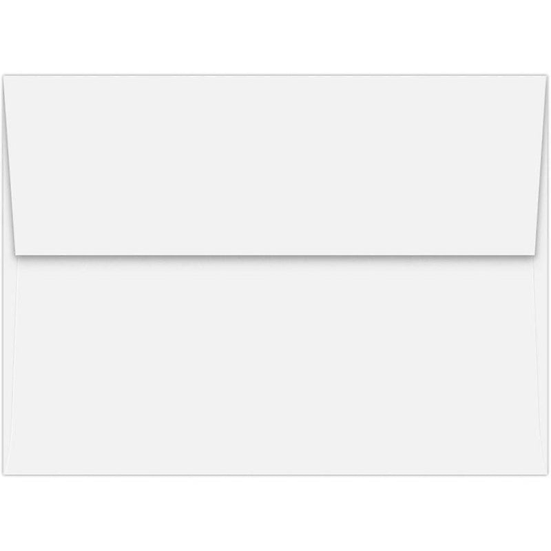 JAM Paper A7 Self Seal Invitation Envelopes, 5 1/4" x 7 1/4", White, 500/Pack (4980-201-500)