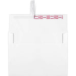 JAM Paper A7 Self Seal Invitation Envelopes, 5 1/4" x 7 1/4", White, 250/Pack (4980-201-250)