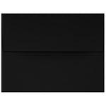 JAM Paper A4 Self Seal Invitation Envelopes, 4 1/4" x 6 1/4", Midnight Black, 50/Pack (LUX-4872-B-50)
