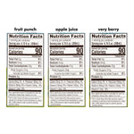 Apple & Eve 100% Juice Variety Pack, No Sugar Added, 6.75 oz., 36/Pack (900-00051)