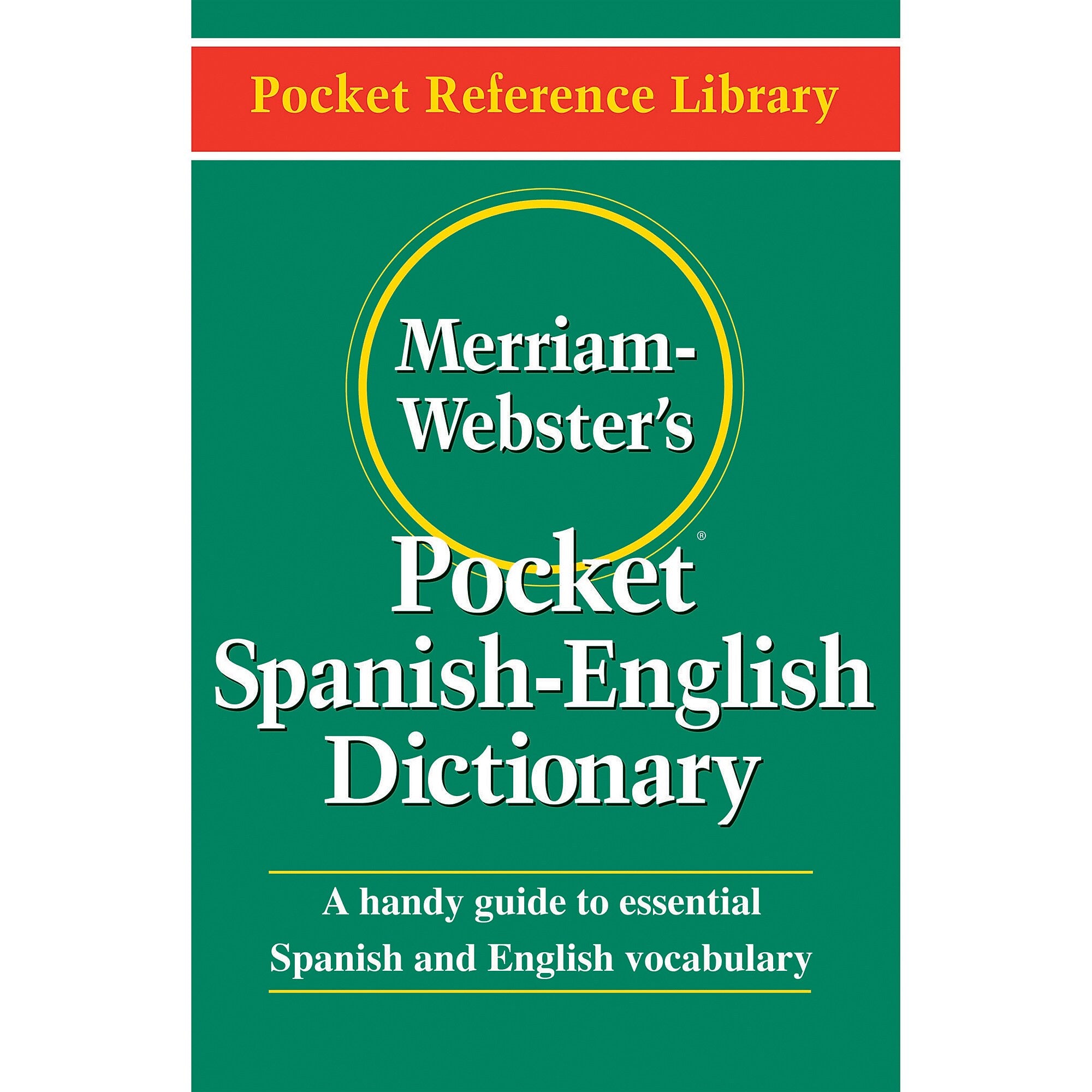 Merriam-Webster's Pocket Spanish-English Dictionary (Pocket Reference Library), Paperback (MW-5193)
