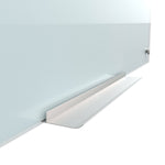 U Brands Magnetic Glass Dry Erase Board, Frameless, 6' x 4" (2301U00-01)