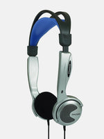 Koss Portable Headphones, Blue/Silver (KTXPRO1)