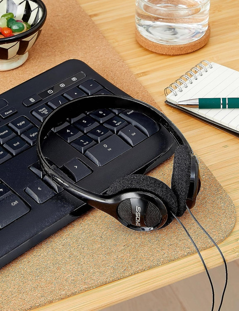 Koss KPH Wired Ambient Sound On-Ear, Black (KPH7)