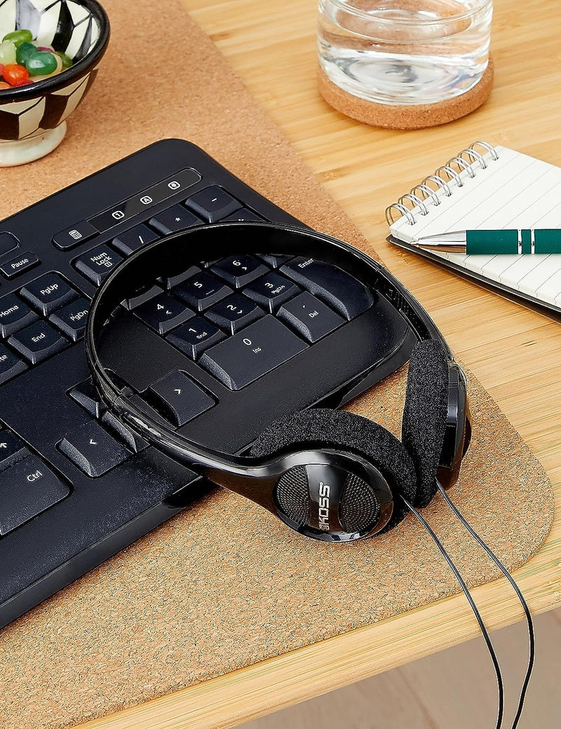 Koss KPH Wired Ambient Sound On-Ear, Black (KPH7)