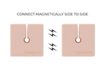 Function101 Cable Blocks Magnetic Cable Management System, Pink, 4/Pack (F101-CBPNK)