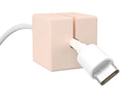 Function101 Cable Blocks Magnetic Cable Management System, Pink, 4/Pack (F101-CBPNK)
