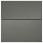 JAM Paper Self Seal Invitation Envelope, 3 1/4 x 3 1/4 , Smoke,  50 Pack, Gray (8503-22-50)