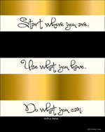 Barker Creek 8" x 10" Creativity, Intelligence and Optimism Posters, 8/Set (4177)