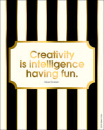 Barker Creek 8" x 10" Creativity, Intelligence and Optimism Posters, 8/Set (4177)