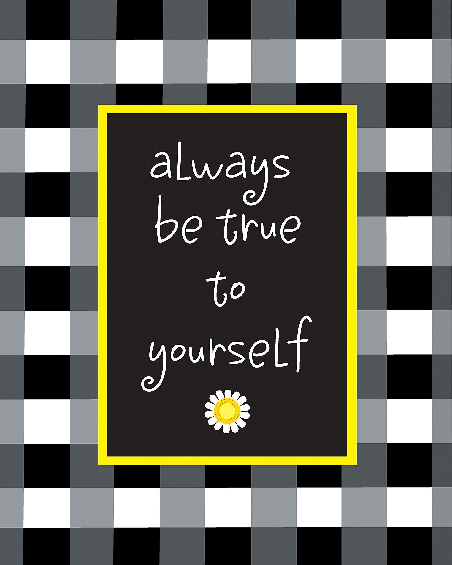Barker Creek 8" x 10" Be True to Yourself Posters, 8/Set (4178)