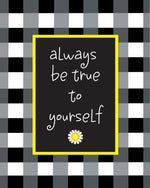Barker Creek 8" x 10" Be True to Yourself Posters, 8/Set (4178)