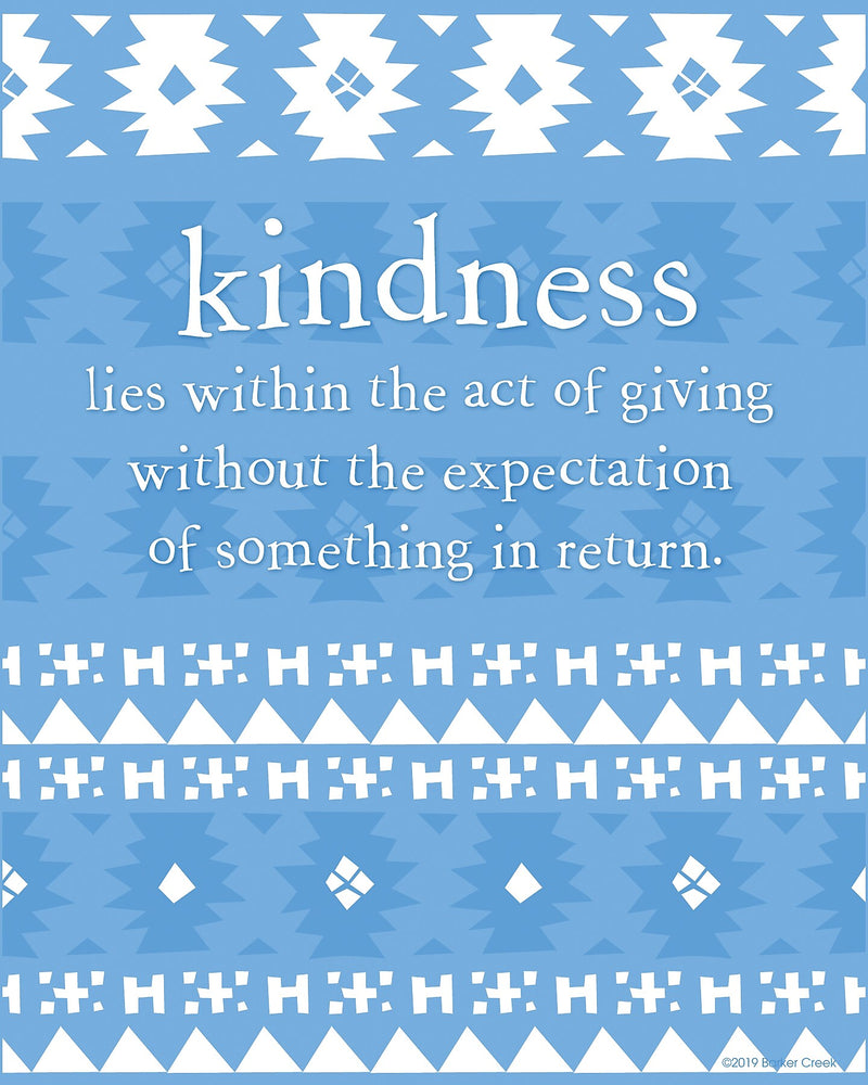 Barker Creek 8" x 10" Kindness & Happiness Posters, 8/Set (4180)