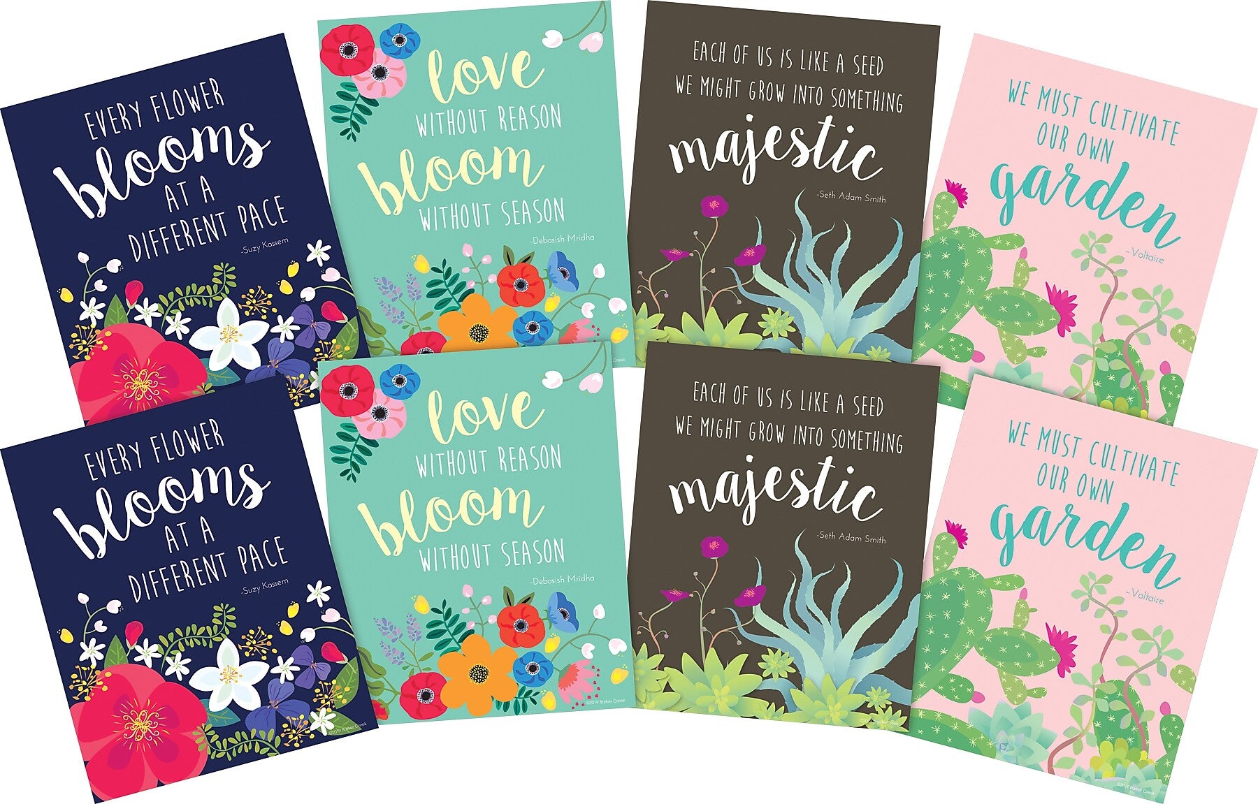 Barker Creek 8" x 10" Believe You Can Posters, 8/Set (4185)