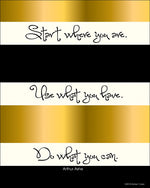 Barker Creek 8" x 10" Creativity, Intelligence and Optimism Posters, 12/Set (4192)