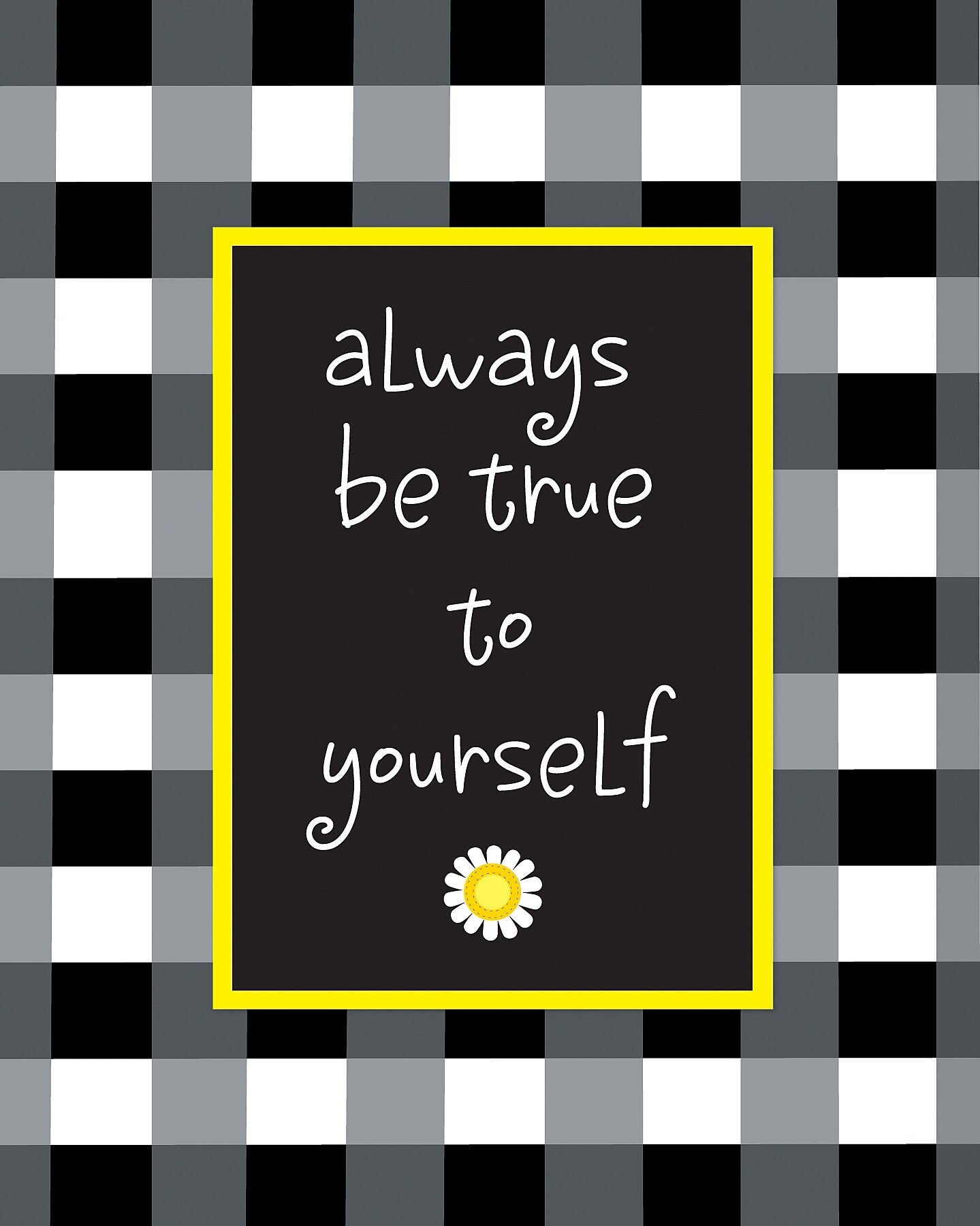 Barker Creek 8" x 10" Be True to Yourself Posters, 12/Set (4193)