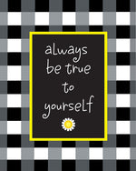 Barker Creek 8" x 10" Be True to Yourself Posters, 12/Set (4193)