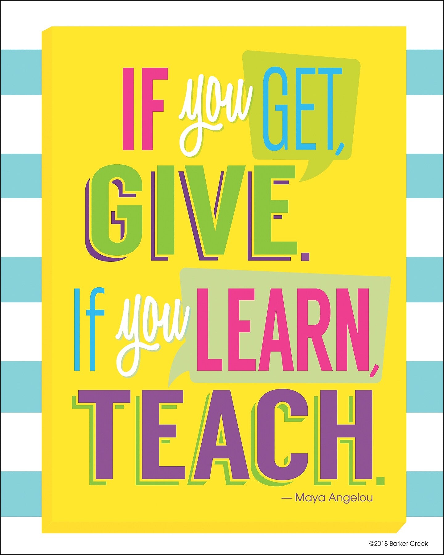 Barker Creek 8" x 10" I Believe In You Posters, 12/Set (4194)