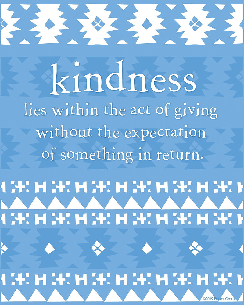 Barker Creek 8" x 10" Kindness & Happiness Posters, 12/Set (4195)