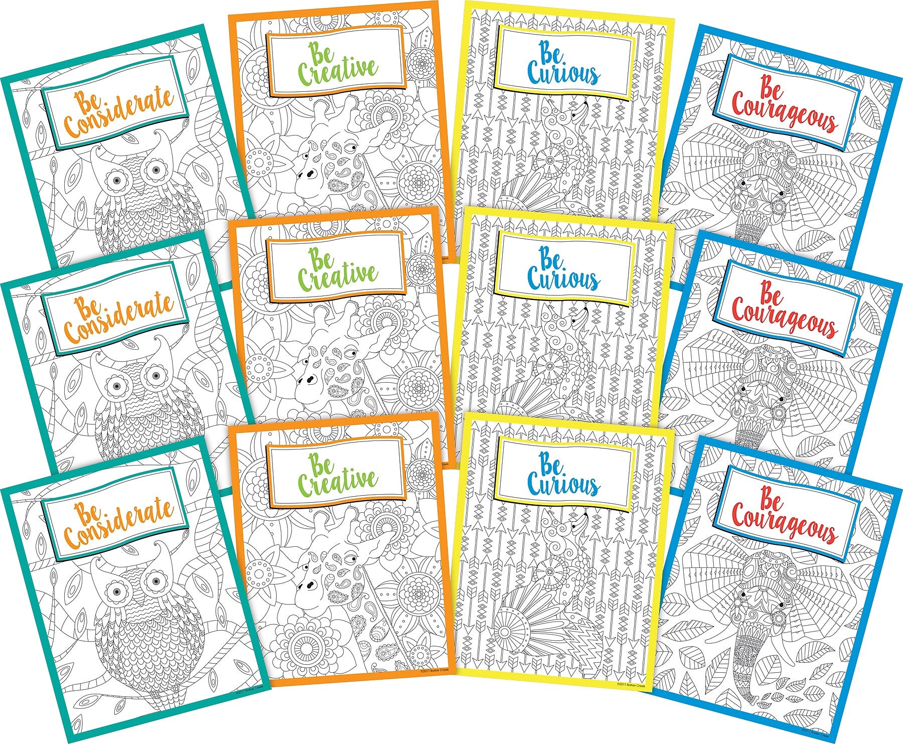 Barker Creek 8" x 10" Be All You Can Be Posters, 12/Set (4196)