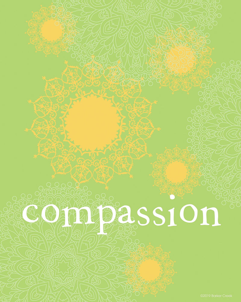 Barker Creek 8" x 10" Mindfulness Posters, 12/Set (4199)