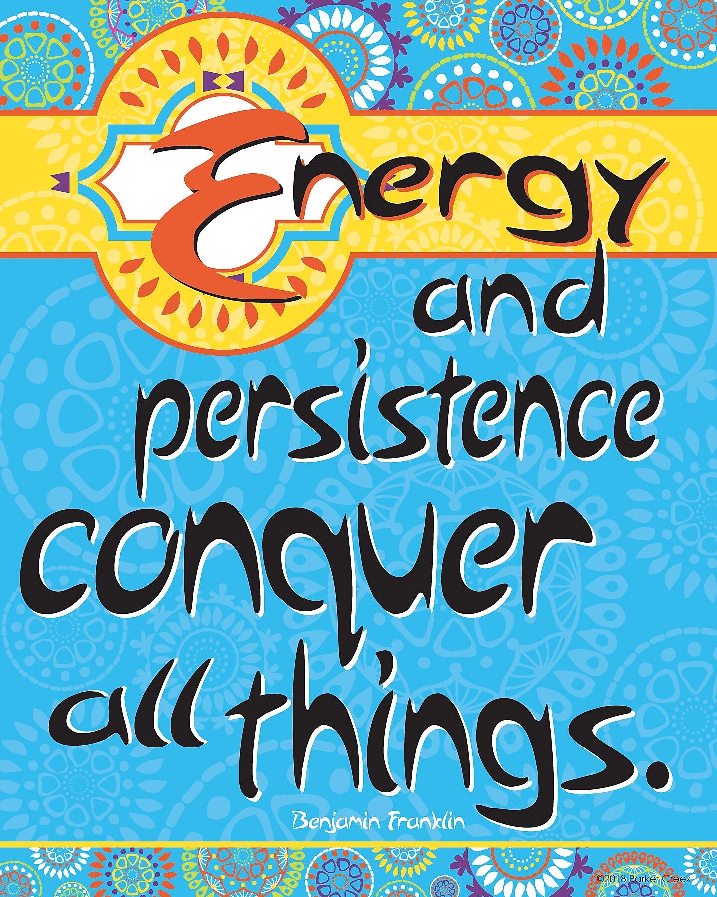 Barker Creek 8" x 10" Be Amazing Posters, 8/Set (4201)