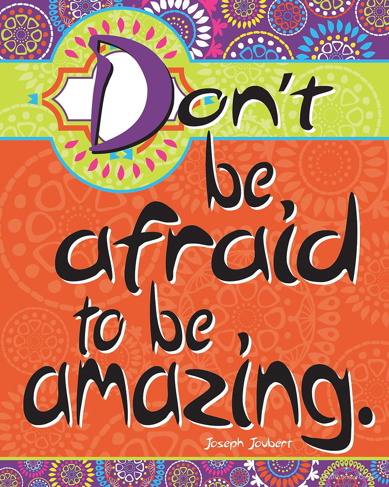Barker Creek 8" x 10" Be Amazing Posters, 8/Set (4201)